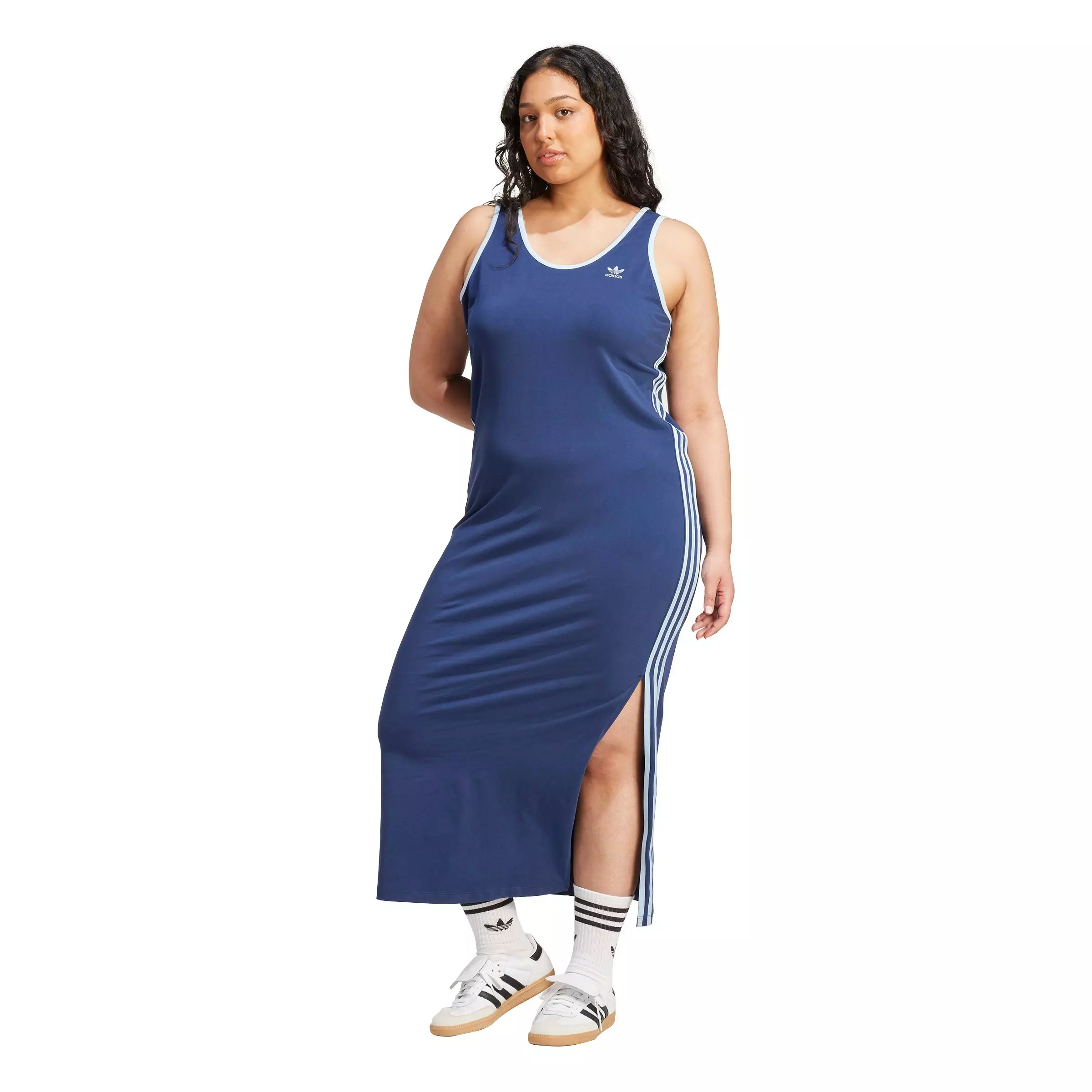 ワンピース [ADIDAS] ADICOLOR 3S TANK MAXI DRESS adidas WMNS Adicolor Three Stripes Tank Maxi Dress JD4619